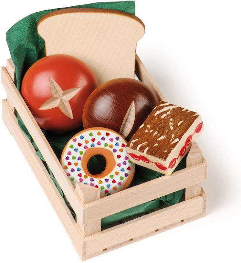 Erzi Holzbrot Set Kleine Kiste 83x122x60 Mm