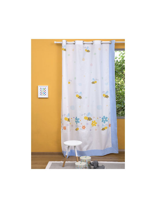 Zouzounia Kids Grommet Top Curtain Multicolour ZOU-BD-053 150x250cm