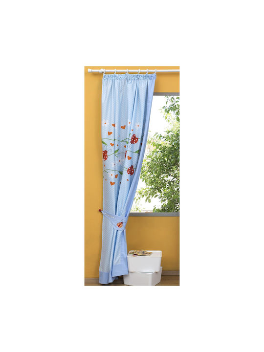 Zouzounia Kids Rod Pocket Curtain Multicolour ZOU-BD-079 150x250cm