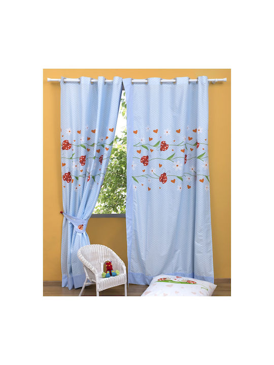 Zouzounia Kids Grommet Top Curtain Multicolour ZOU-BD-060 150x250cm