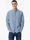 Long Sleeve Shirt in Regular Fit Blue