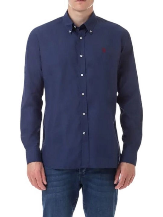 U.S. Polo Assn. Dirk Μακρυμάνικο Βαμβακερό Πουκ...