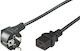 Microconnect IEC C19 / Schuko - IEC C19 / Schuko Cable 0.5m PE07719005
