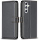 Binfen Wallet Case Δερματίνης Μαύρο (Galaxy A35)