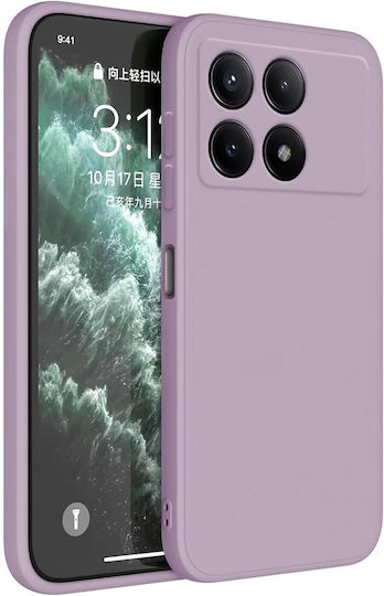 Soft Back Cover Σιλικόνης 2mm Μωβ (Poco X6 Pro)