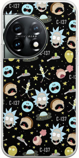Rick Morty Back Cover Σιλικόνης Πολύχρωμο (OnePlus 11)