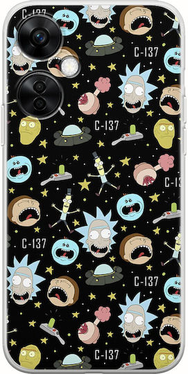 Rick Morty Back Cover Σιλικόνης Πολύχρωμο (OnePlus Nord CE 3 Lite)
