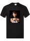 Fruit of the Loom Dr House T-shirt Μαύρο Βαμβακερό