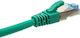 InLine S/FTP Cat.6a (Gigabit) Καλώδιο Δικτύου Ethernet 0.5m Πράσινο