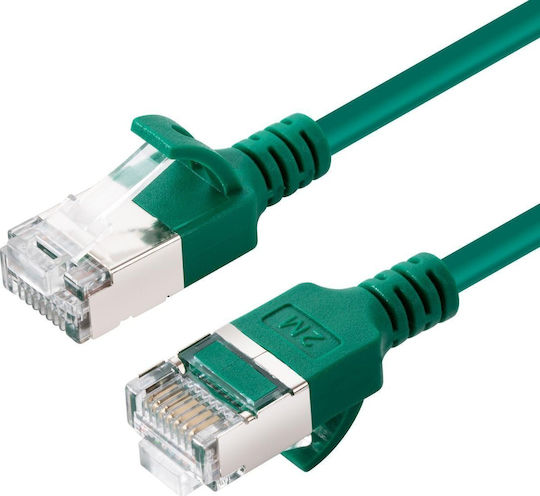 Microconnect U/UTP Kat.6a Ethernet-Netzwerkkabel 1.5m Grün 1Stück