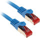 InLine S/FTP Кат.6 (Gigabit) Мрежов Кабел Ethernet 2м Син