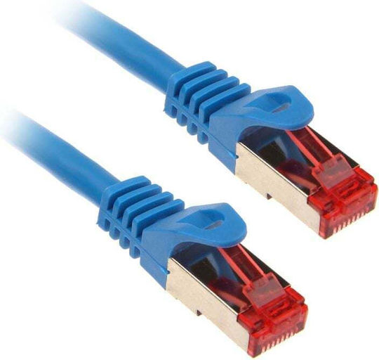 InLine S/FTP Кат.6 (Gigabit) Мрежов Кабел Ethernet 2м Син