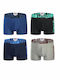 Uomo Herren Boxershorts Colorful 4Packung