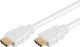 PremiumCord HDMI 1.4 High Speed 1080p 120Hz Cable HDMI male - HDMI male 1.5m Λευκό