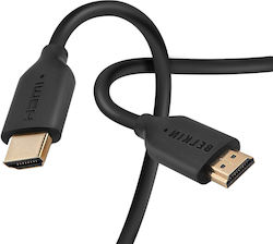 Belkin High Speed HDMI 1.4 HDMI male - HDMI male 2m Μαύρο