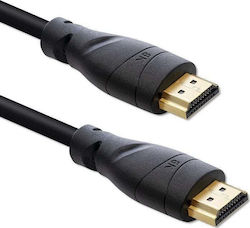 Qoltec 50353 HDMI 2.1 HDMI male - HDMI male 5m Μαύρο