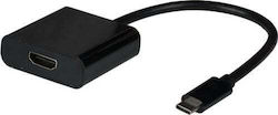 EFB USB-C / HDMI male σε HDMI female