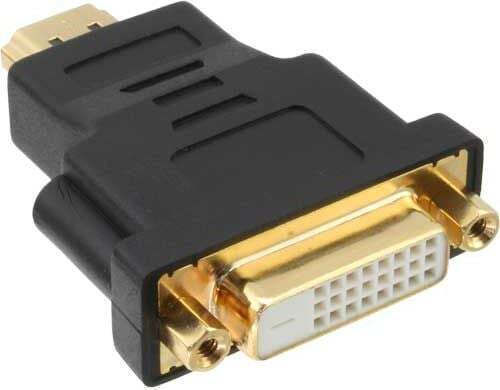 InLine Μετατροπέας HDMI / DVI-D / DIN male σε HDMI / DVI-D / DIN female 1τμχ 17670P