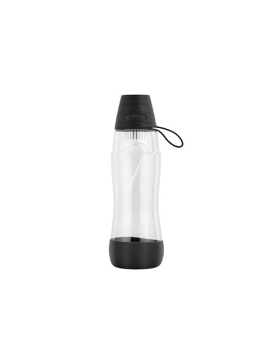 Teesa Παγούρι με Φίλτρο 550ml Μαύρο