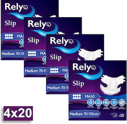 Rely Slip Maxi Πάνες Medium 4x20τμχ