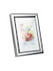 Walther Trendstyle Plastic Photo Frame with Gray Frame
