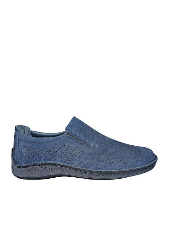 Gale Δερμάτινα Ανδρικά Casual Παπούτσια Μπλε