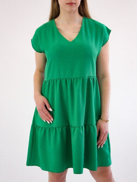 Brak Sommer Kleid mit Rüschen Werdan Green