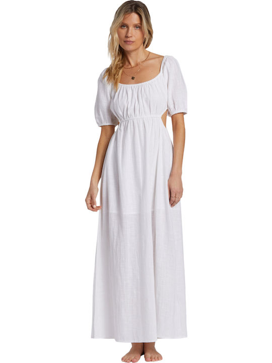 Billabong Summer Maxi Dress White ABJWD00678-SCS