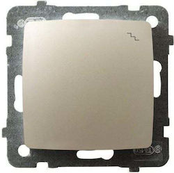 Ospel Recessed Wall Switch Lighting One-Way wit...