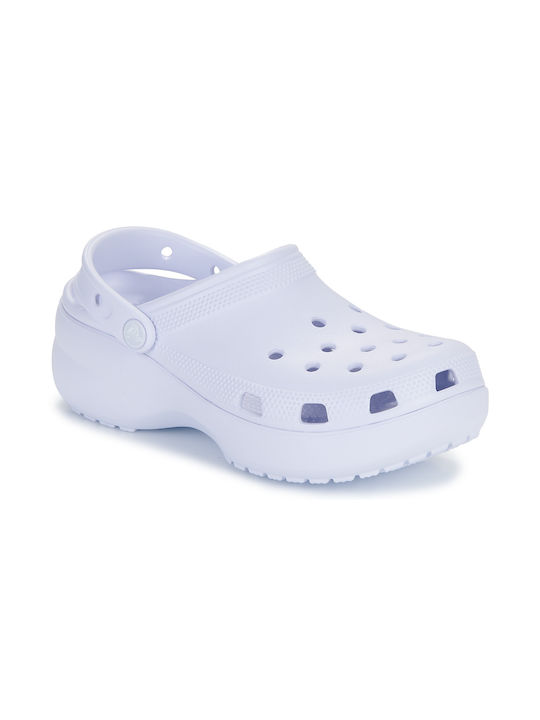Crocs Classic Platform Clog Non-Slip Clogs Purple