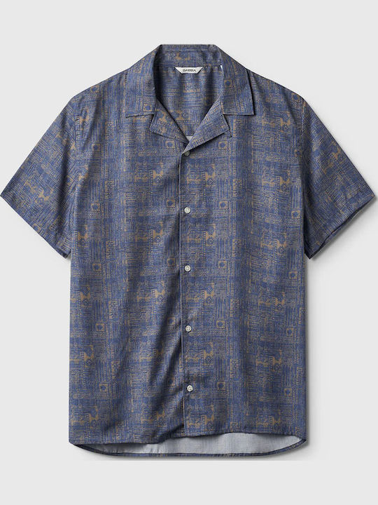 Gabba Christ Kurzärmlig Hemd Blue