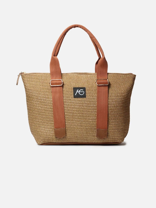 Ari Gorgio Damen Tasche Hand Tabac Braun