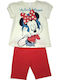 Kinder-Set mit Shorts Sommer 2Stück Rot