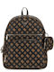 Guess Damen Tasche Rucksack Mehrfarbig