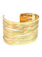 Karma Fashion Damen Armband aus Stahl Vergoldet