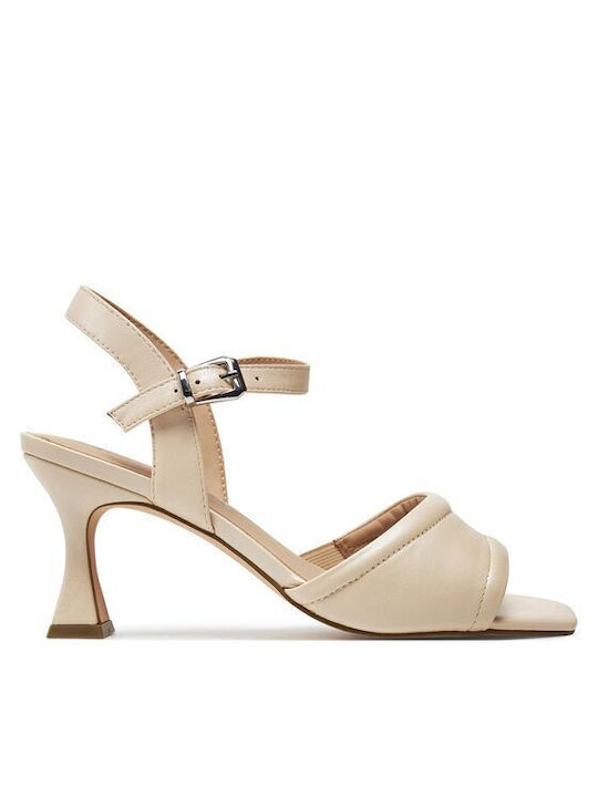 Caprice sandals 9-28319-42 Cream Perlato 140 Ca...