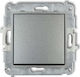 Karlik Karlik Wall Switch Single Without Frame Gray