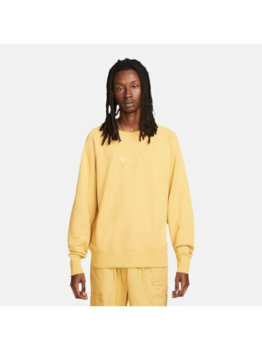 Nike Men's Sweatshirt Yellow