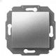 Elektro Plast Recessed Wall Switch Lighting One-Way without Frame Gray