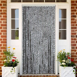 vidaXL Türvorhang Gray 100x200cm 377336