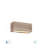 Trio Lighting Стенен Външен Плафон E14 IP44 Двоен лъч 25x10x11εκ.