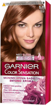 Garnier Color Sensation Set Vopsea de Păr 6.35 Chic Ochre Brown 110ml