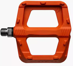 Race Face Flat Bicycle Pedals Orange