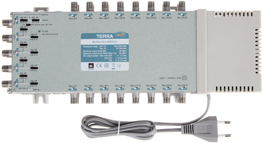 Terra Electronics Πολυδιακόπτης Δορυφορικής MR-932L 5902887050602