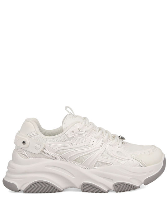 Migato Γυναικεία Sneakers Λευκά