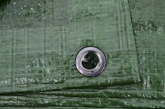 AWTools Waterproof Tarpaulin 90gr/m² 6x4m. Light Type Green