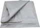 AWTools Wasserdicht Plane 120gr/m² 8x6m. Licht Typ Gray
