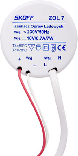 Skoff LED Захранване IP44 Мощност 7W с Изходно Напрежение 10V