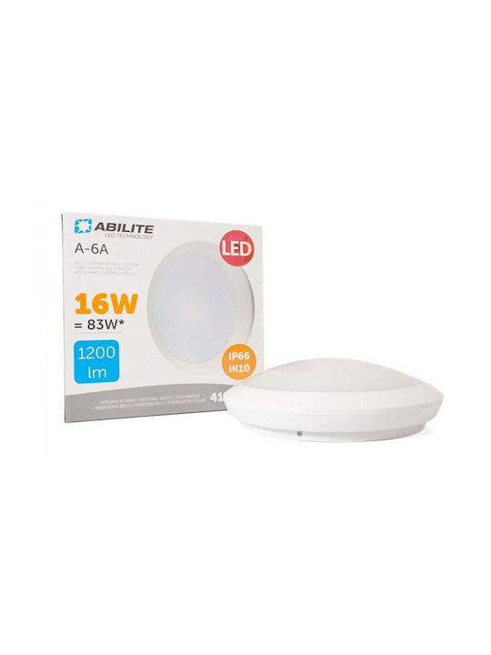 Abilite Ceiling Mount Light with Integrated LED in White color