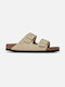 Birkenstock Bs Classic Arizona Γυναικεία Σανδάλια σε Εκρού Χρώμα